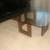 Orig $1400  High End Solid WALNUT  and Glass Coffee Table 1 thumbnail