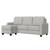 New sofa with reversible chaise & fold down console - 2 color options 11 thumbnail