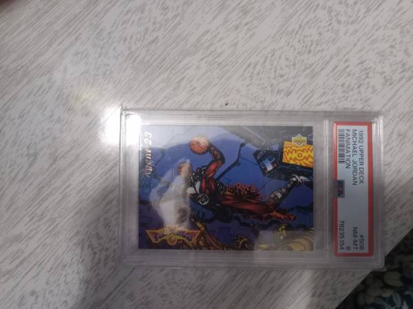 1992 upper deck Michael Jordan Fanimation card 1