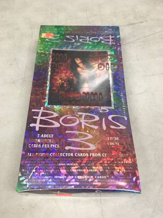 1993 Boris 3 All Prism Collector Cards Box Comic Images 12/36 Factory 1