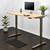 Sit-Stand Desk with Keyboard Tray 8 thumbnail