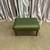 Vintage green vinyl footstool 4 thumbnail