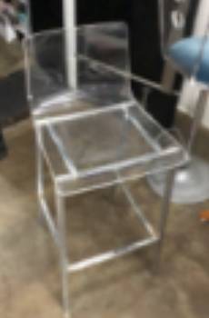 Acrylic Barstool Chairs (set of 2) 1