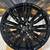 22x9.5 Range Rover Sport HSE 5x120 +45 Set Of 4 Gloss Black Face  Pric 4 thumbnail