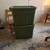 Green 18 Gallon tote- Perfect for spring cleaning 6 thumbnail