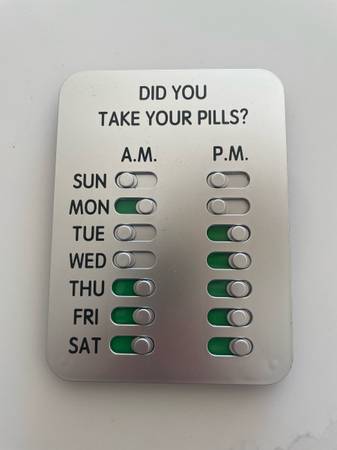 Free pill reminder gadget 1