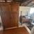 Antique Quarter Sawn Oak Carved Wardrobe Armoire 76”H 48”W 18”D 2 thumbnail
