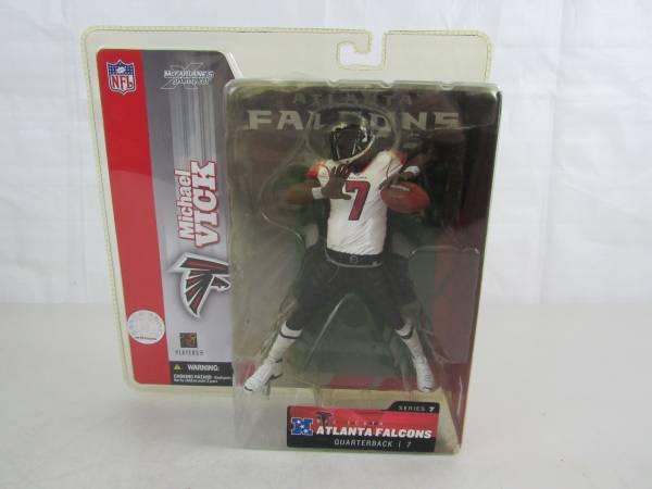 特撮 McFarlane Sportspicks NFL Series 4 Michael Vick Action Figure NFL Sports Picks Series 4 Michael Vick Action Figure [White
