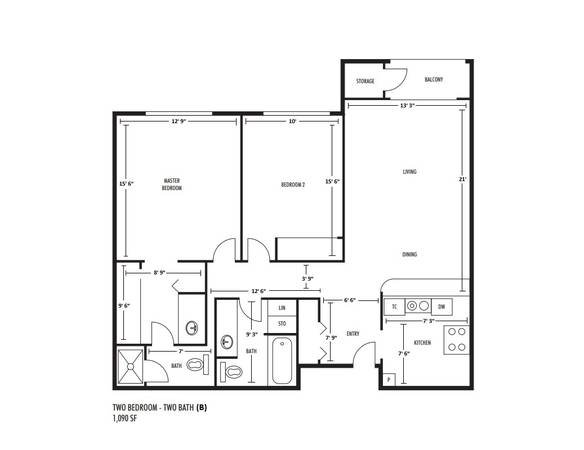 $2,960 / 2br - 1080ft2 - ¡Amplio 2x2 con aire acondicionado! (Clairemont)63819180444675120
