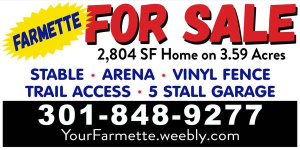 $595,000 / 3br - 2800ft2 - Hobby Farmette--Bring Your Horses or Your Classic Car Collection! (La Plata, MD)63611885667073122