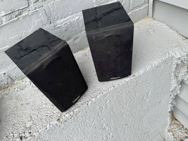 Mahogany Speakers & Acoustical Appliances now available at discount. - $49 (Belmont, Ma)63471242889731123