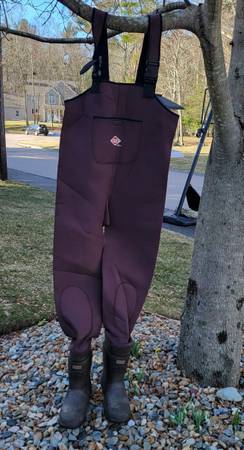 Red Ball La Crosse neoprene  waders 1