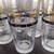 6 - Bar Glass Cups 6" Tall - Drink Recipe Design / Pattern 2 thumbnail