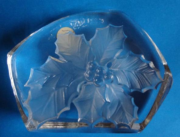 Two Collection Cristal d'Arques Christmas (New) 1