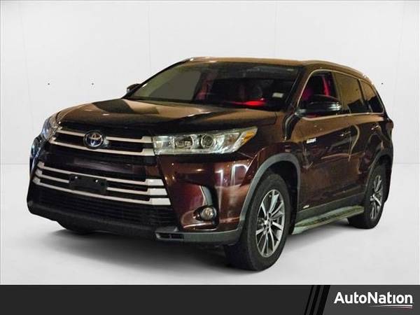 2019 Toyota Highlander Hybrid XLE AWD All Wheel Drive SUV Electric 1