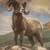 Limited Edition Paul Krapf Plate – “The Bighorn Sheep” 1989 2 thumbnail