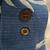 Vintage BRIGATA Hawaiian Men's L Tropical Floral Leaf Blue Silk Shirt 10 thumbnail