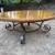 Vintage MCM 1963 Coffee Table with Cast Iron Legs by Barcelona 1 thumbnail