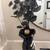 Ashland Halloween Floral Container Vase New (Free black silk flower st 6 thumbnail