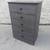 Gray Matte Bedroom Dresser! 1 thumbnail