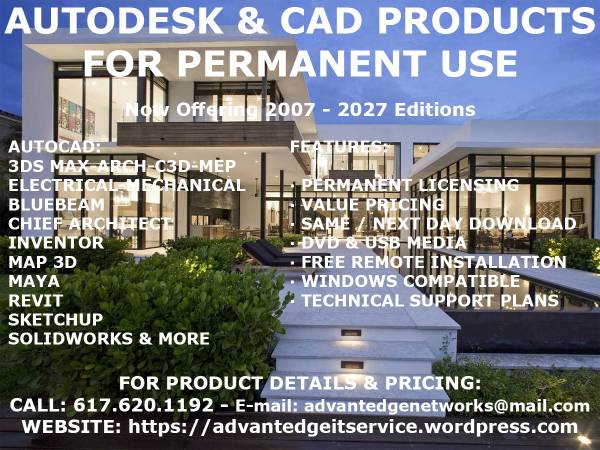 Permanent Design&Drafting with AutoCAD/Revit/Solidworks/ETC. 1