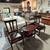Pair of South Cone Arm Chairs with Leather Seats 1 thumbnail
