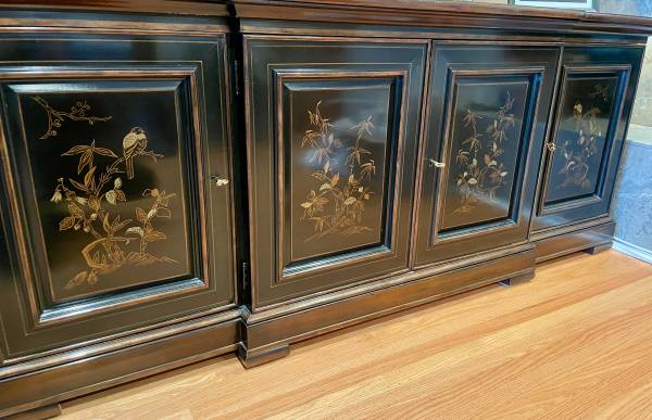 Solid Wood Sideboard, Credenza – Heavy, Beautiful, Excellent! 1