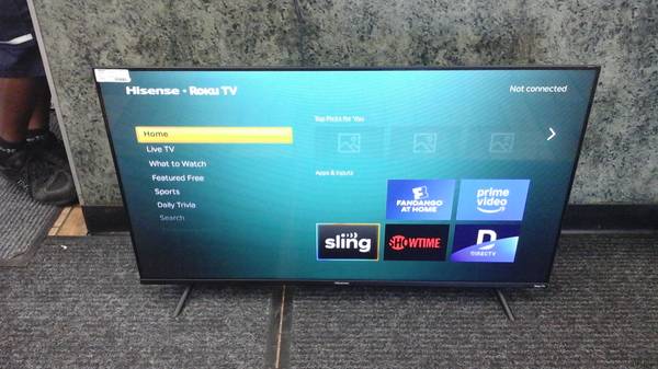 Hisense 43in Roku Television - Reference # 194429-1 1