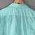 Cuban Style Guayabera Shirt in Aqua 3 thumbnail