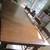 Five Leg Oak Table + TEN Leaves each 10” wide + Leaf Storage + SIX Cha 4 thumbnail