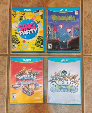Wii U games 1