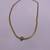 Diamond Necklace Yellow Gold Filled 7.1g 3 thumbnail