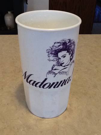 Rare 1980s Madonna mug 1