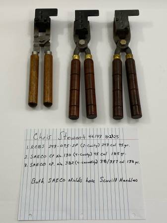 Saeco Bullet Molds 1