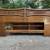 Vintage mid century modern walnut kingsize headboard 1 thumbnail
