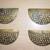 4 Vintage solid brass Mid Century Modern Decorative Furniture Hardware 1 thumbnail