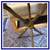 Global Views Granite & Brass Twig Side Table 11 thumbnail