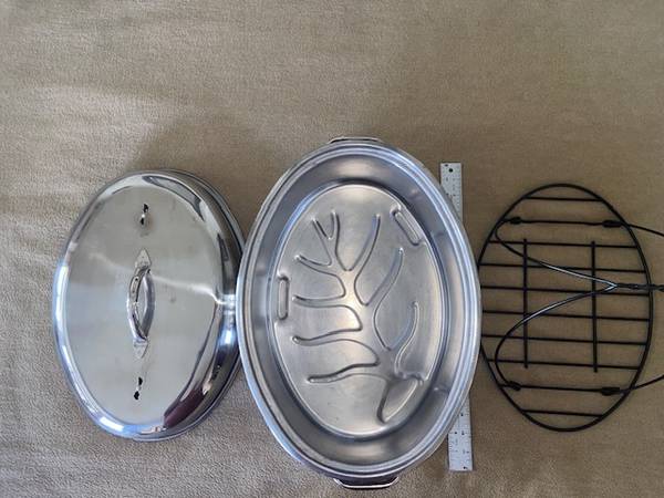 18" Stainless Roasting Pan 1