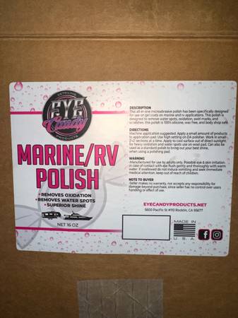 Eye candy marine / RV polish 1