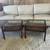 Founders Style Mid Century Oak, Cane and Glass End Tables - Pair - MCM 3 thumbnail
