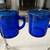 Vintage Cobalt Blue Glass Measuring Cups (price per cup) 1 thumbnail