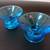 Light Blue Kartio Candle Holders Set Kaj Franck Iittala Finland 1991 4 thumbnail
