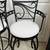 **LIKE NEW - SET of 3 SWIVEL STYLE, BAR HEIGHT (30” seat) BARSTOOLS** 5 thumbnail