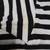 Vintage Gotham Black and White Striped 3-Button Polo - Women's Large 12 thumbnail