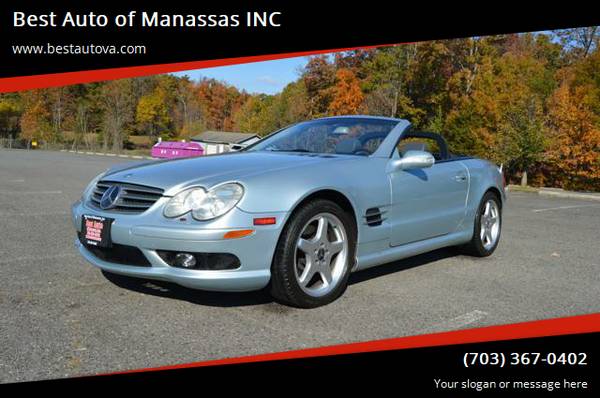 2003 Mercedes-benz SL 500R CONVERTIBLE CON CAPOTA ELÉCTRICA BAJAS MILLAS - $9,599 (MANASSAS)636163277319711221