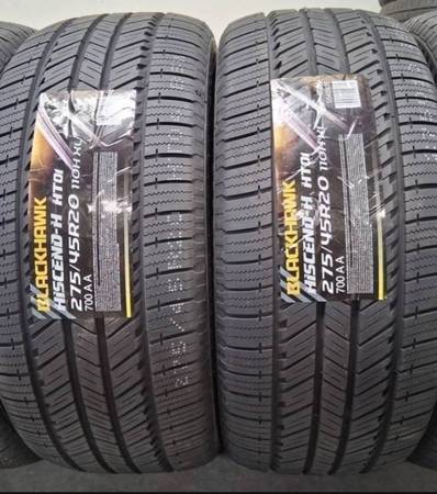 ( 2 TIRES  ) 275/45R20 BLACKHAWK 1