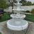 CEMENT WATER FOUNTAIN  (7-1/2 FEET TALL) 6' FOOT WIDE POND 11 thumbnail
