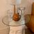 Buddha Head Garden Stool w/ Glass Top – Also Works as Side Table 3 thumbnail