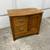 Antique Oak Wash Stand with Towel Bar/Mirror 1 thumbnail
