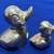 Vintage Solid brass Mom Duck & Duckling figurine 3 thumbnail
